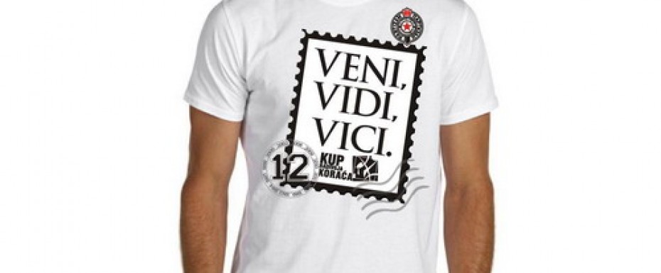 Majica 'Veni, Vidi, Vici' u prodaji!