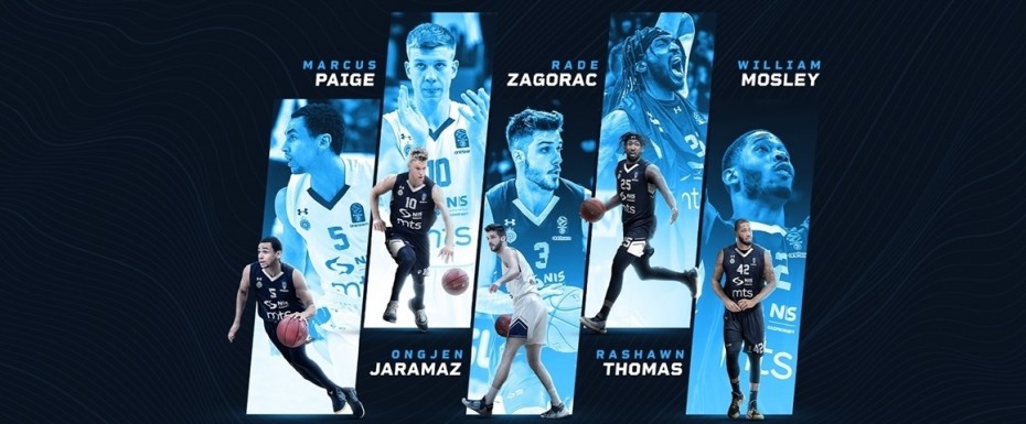 Pet igrača Partizana u startnoj petorci 7Days Evrokupa za sezonu 2019/20