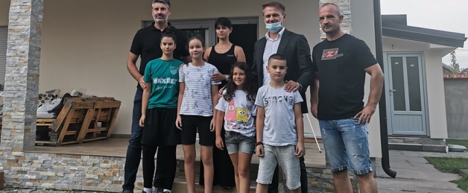 Ispunjena poslednja želja: KK Partizan pomogao obnovu doma porodice pokojnog Gorana Aćimovića Aćima