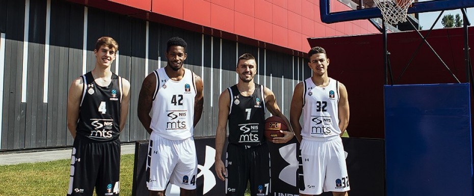 Predstavljeni novi dresovi KK Partizan NIS