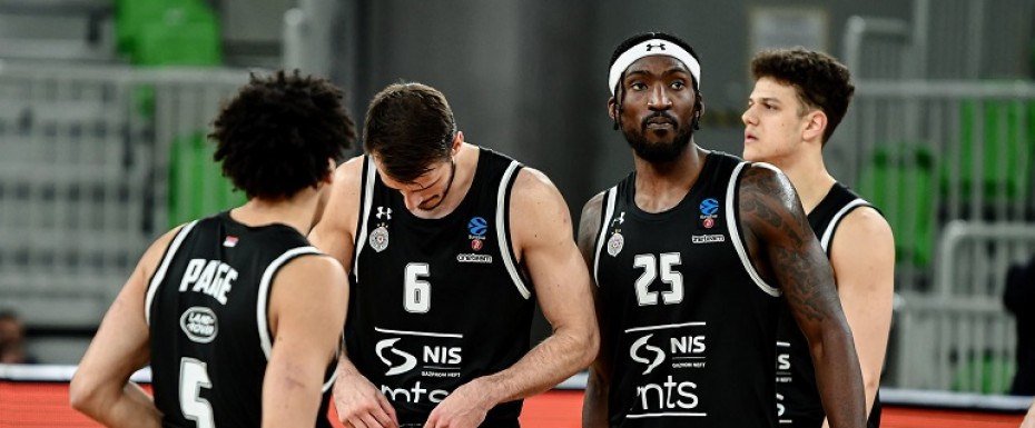 Partizan protiv Mege, u nedelju u podne