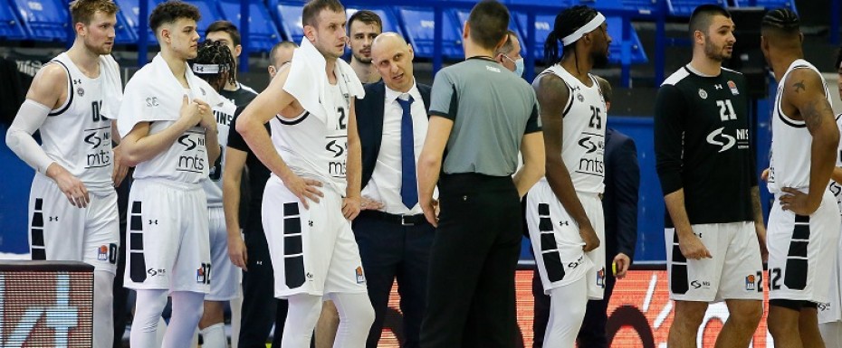 Partizan u subotu protiv Krke