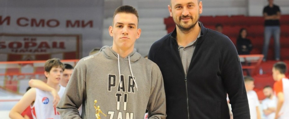 Aleksa Milenković MVP Triglav Kadetske lige Srbije