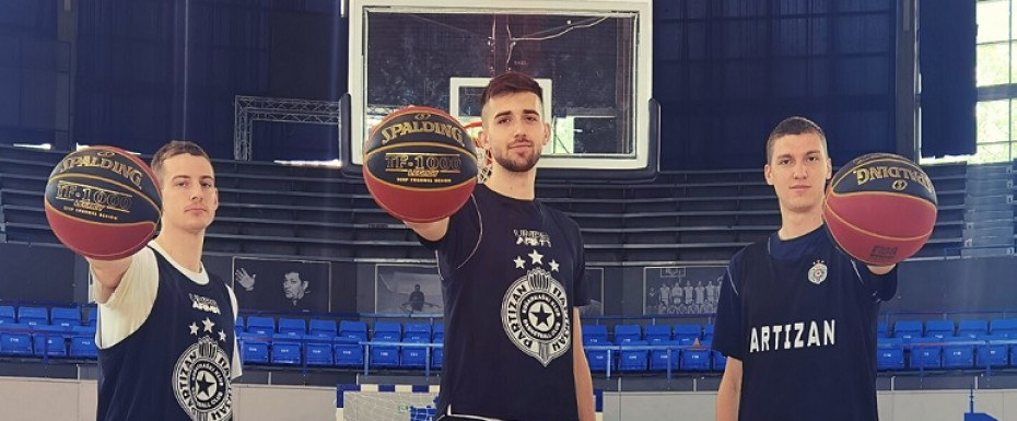 Miletić, Dreksel i Stepanović u crno-belom