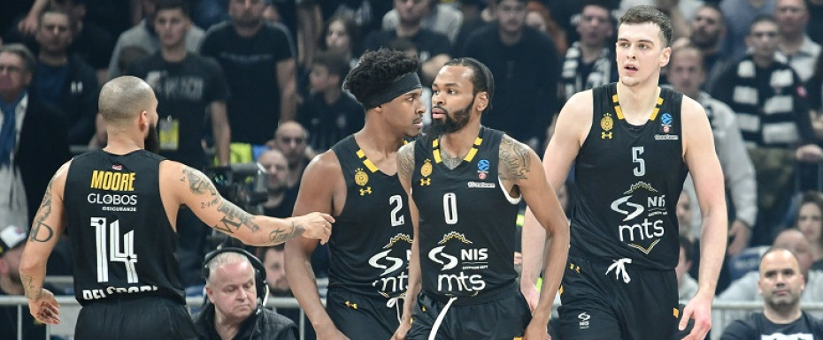 Crno-beli posle produžetka ostali bez plasmana u četvrtfinale Evrokupa