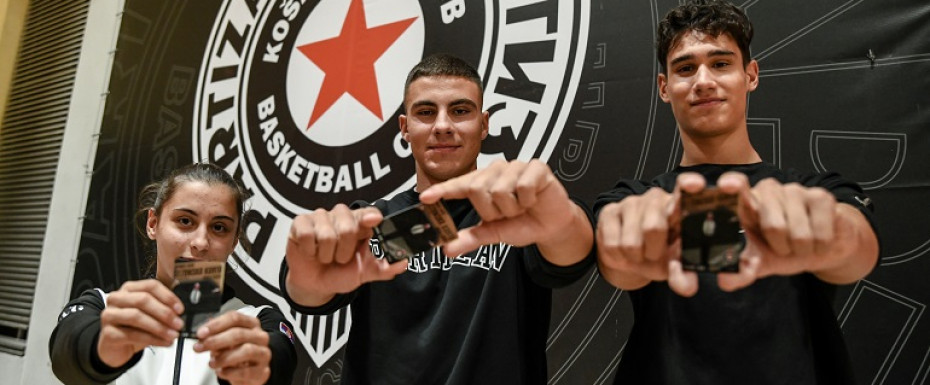 Najskuplje sezonske karte i Under Armour paketi za najuspešnije mlade sportiste JSD Partizan
