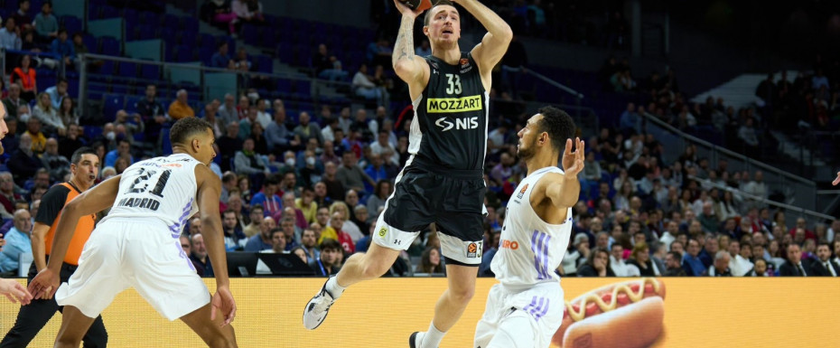 Partizan Mozzart Bet izgubio u Madridu