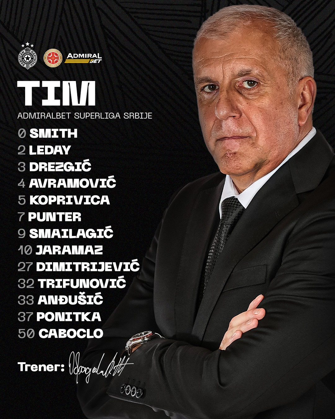 Počinje Superliga Srbije: Crno-beli sutra dočekuju Mega MIS