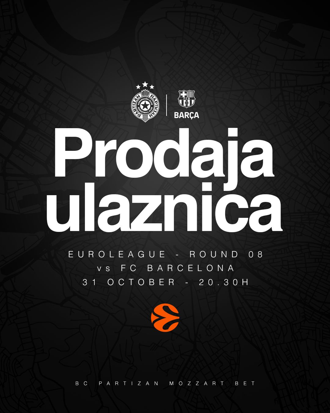 Prodaja dnevnih ulaznica za utakmicu protiv Barselone počinje sutra