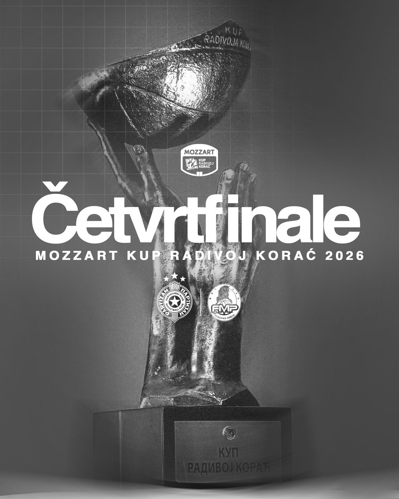 Partizan Mozzart Bet protiv FMP-a u četvrtfinalu Kupa 
