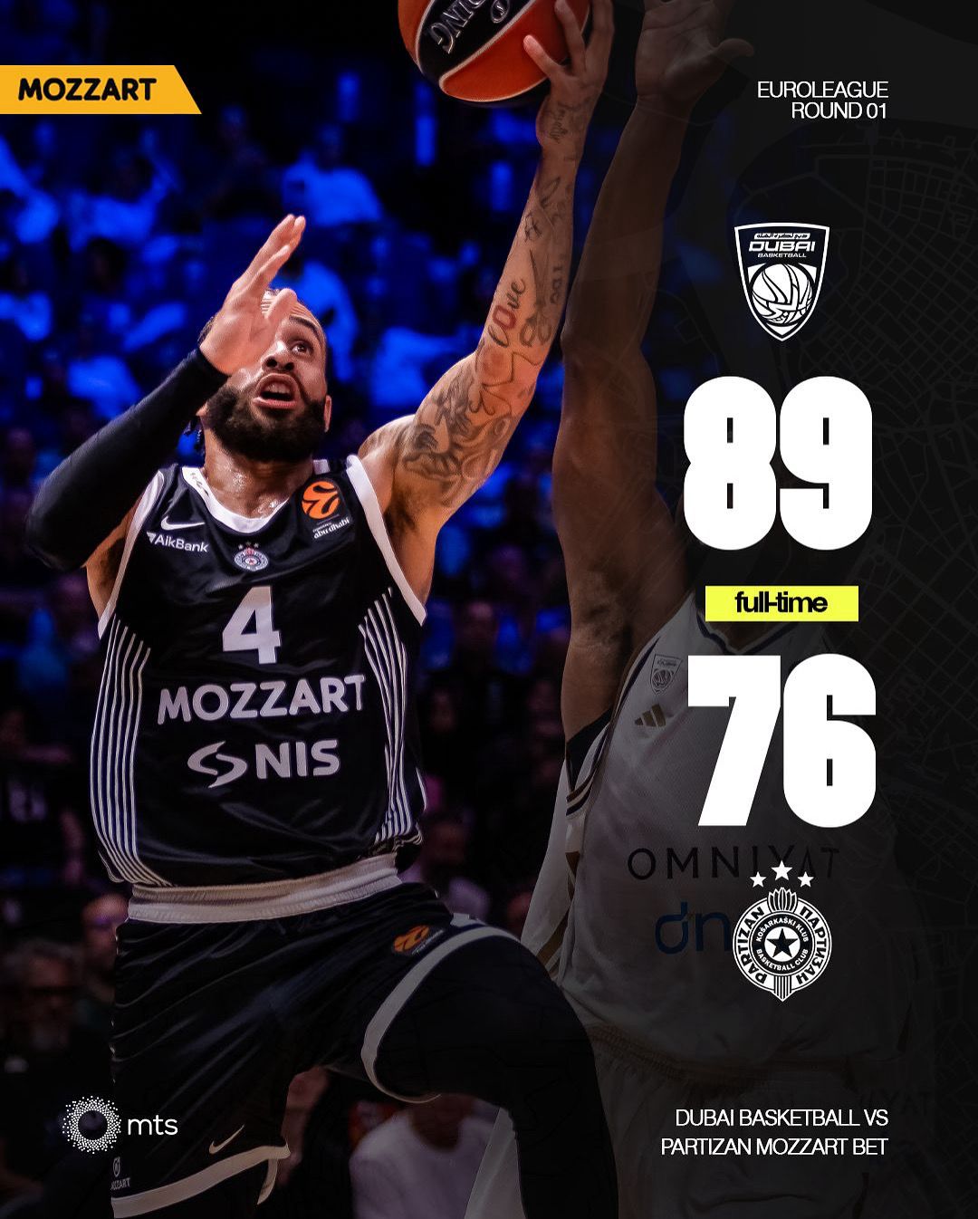 Crno-beli izgubili u prvom meču sezone